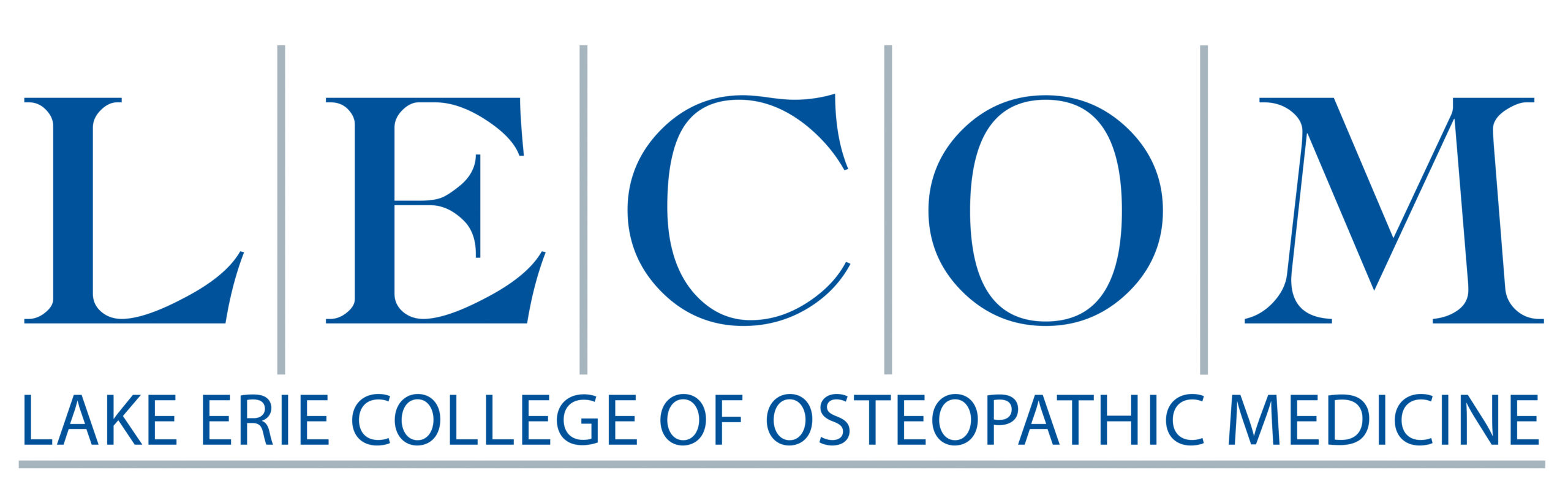 Lake Erie College of Osteopathic Medicine (LECOM) logo